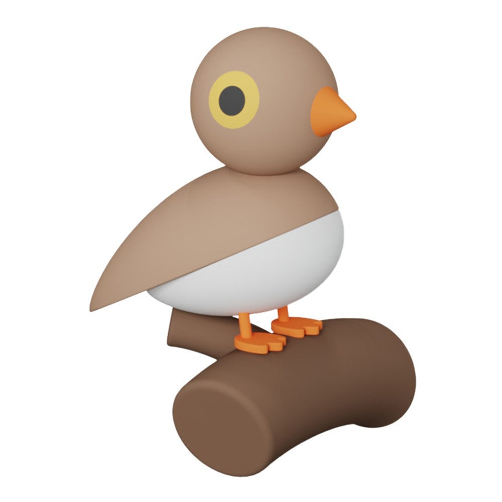 L2601 Cartoon Lucky Bird Shape Smart Radar Motion Sensor Night Light 800mAh Battery Rechargeable LED Decorative Lamp for Bedroom