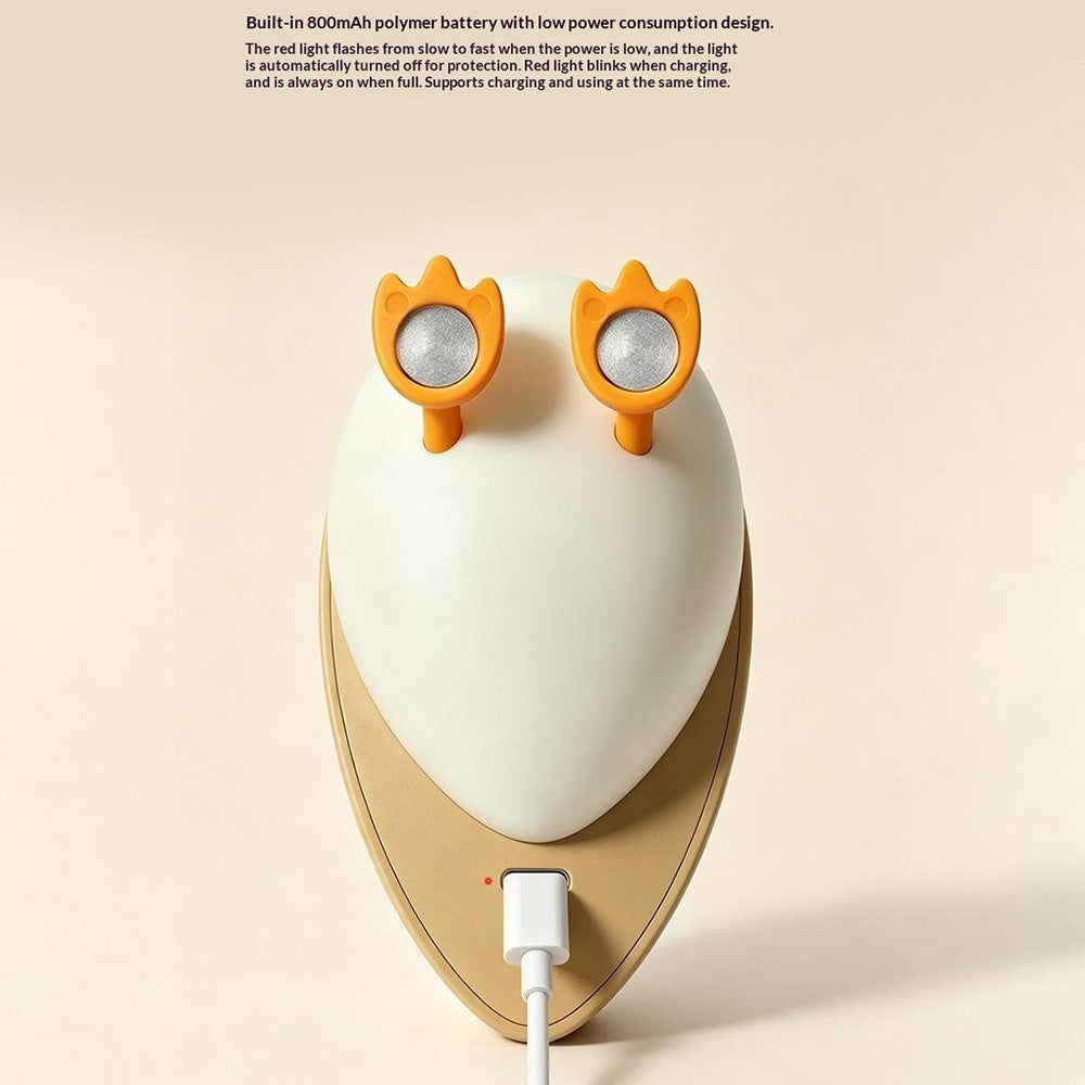 L2601 Cartoon Lucky Bird Shape Smart Radar Motion Sensor Night Light 800mAh Battery Rechargeable LED Decorative Lamp for Bedroom