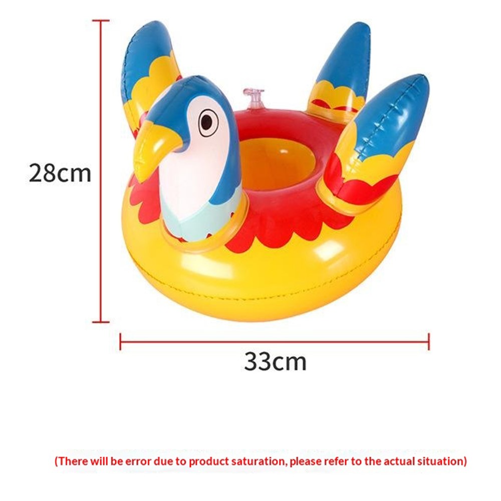 Inflatable Cup Holder Pool Float Watermelon Pineapple Donut Swan Fruit Pool Party Drink Holder