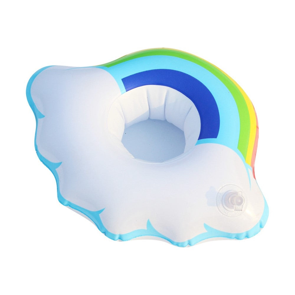 Inflatable Cup Holder Pool Float Watermelon Pineapple Donut Swan Fruit Pool Party Drink Holder