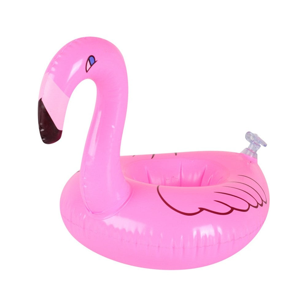 Inflatable Cup Holder Pool Float Watermelon Pineapple Donut Swan Fruit Pool Party Drink Holder