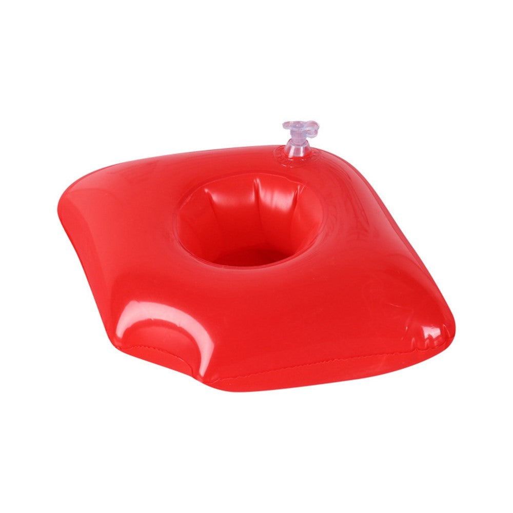 Inflatable Cup Holder Pool Float Watermelon Pineapple Donut Swan Fruit Pool Party Drink Holder