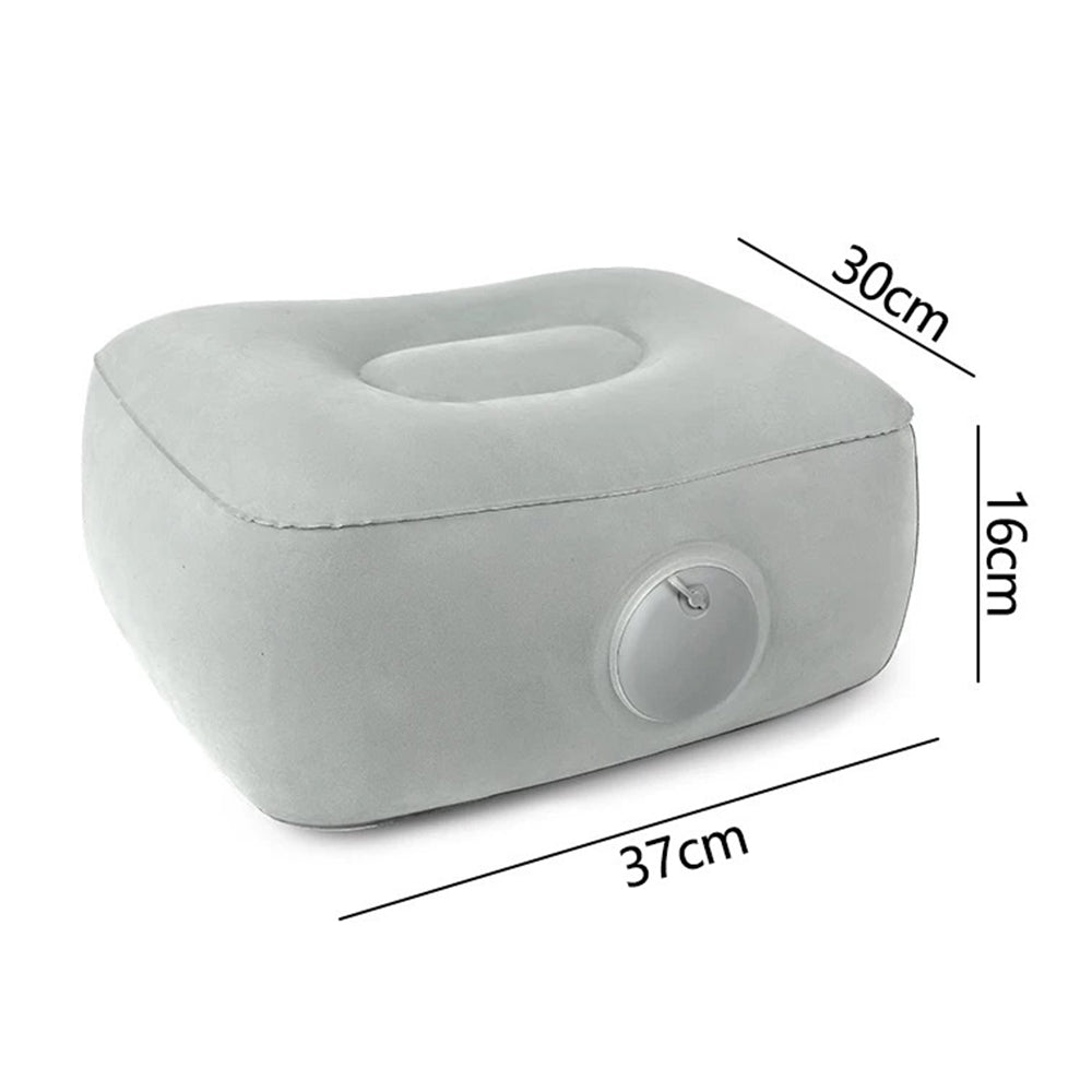 Portable Inflatable Seat Cushion 15-20cm Height Boost Chair Cushion for Stadium Concerts Sports, 37x30x16cm