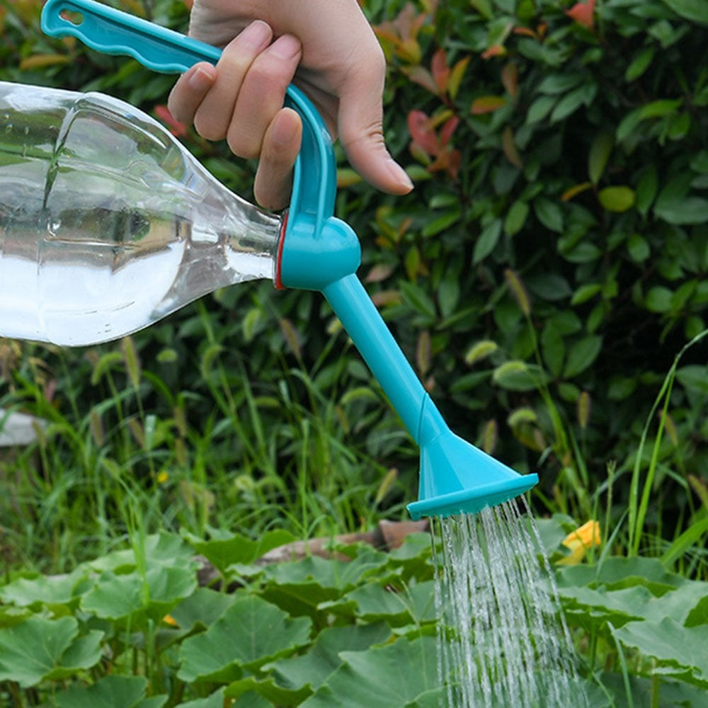 Plastic Watering Can Long Mouth Shower Watering Can Spout Flower Garden Tools