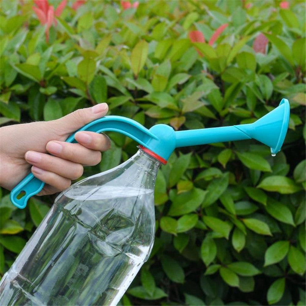 3Pcs Mixed Color Garden Tools Plastic Watering Can Long Mouth Shower Watering Can Spout