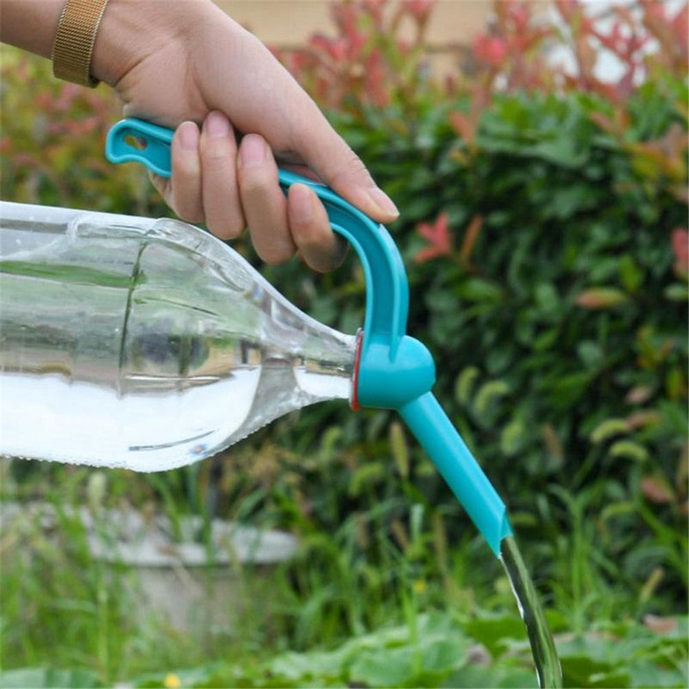 3Pcs Mixed Color Garden Tools Plastic Watering Can Long Mouth Shower Watering Can Spout