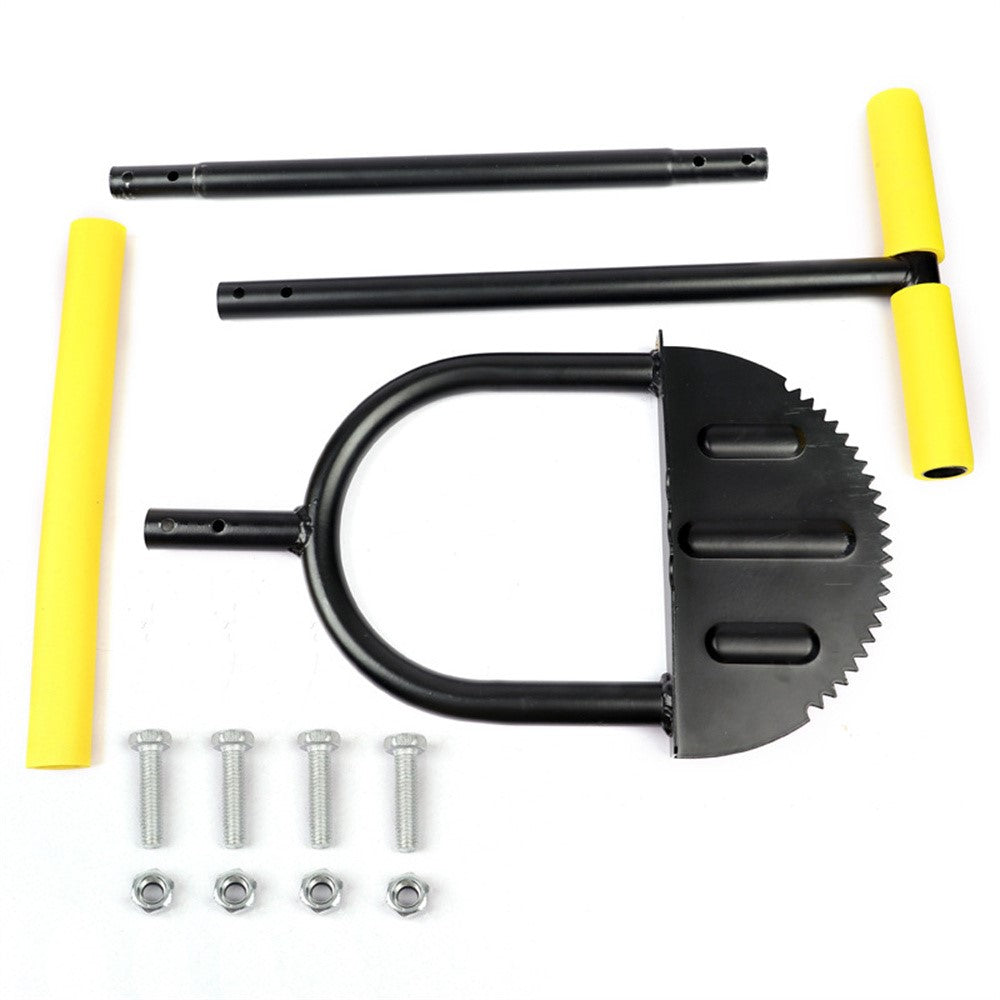 Half Moon Edger Cutting Shovel Lawn Mowing Weeding Tool Serrated Edger Landscape Edge Tool