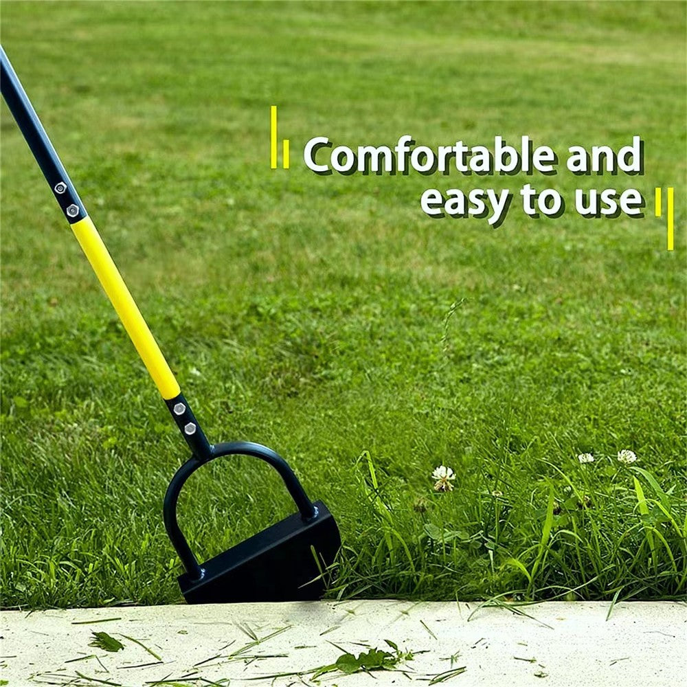 Half Moon Edger Cutting Shovel Lawn Mowing Weeding Tool Serrated Edger Landscape Edge Tool