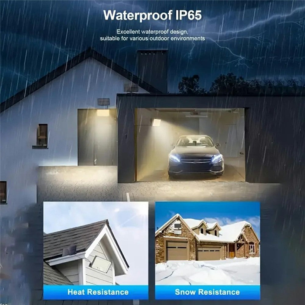 172 LED 300W Solar Powered Motion Sensor Light Outdoor Waterproof Smart Charging Wall Lamp