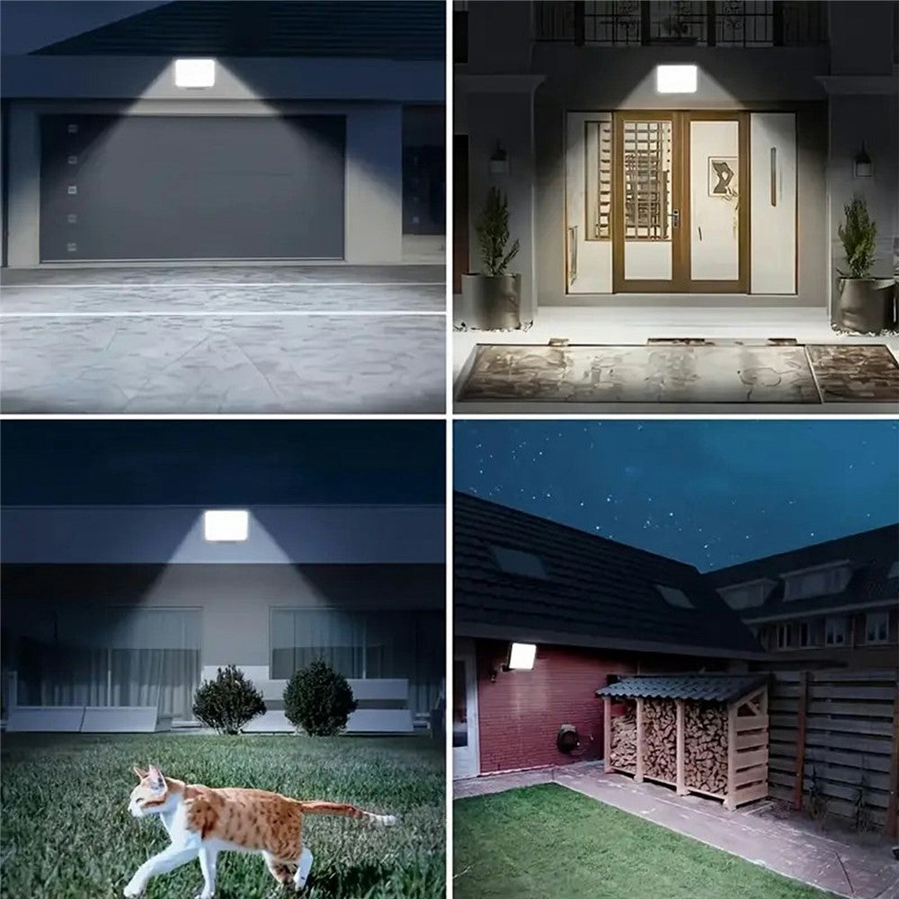 172 LED 300W Solar Powered Motion Sensor Light Outdoor Waterproof Smart Charging Wall Lamp