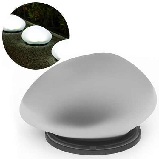 Solar Decorative Pebble Stone Design Garden Light Outdoor Waterproof Lawn Yard Lamp