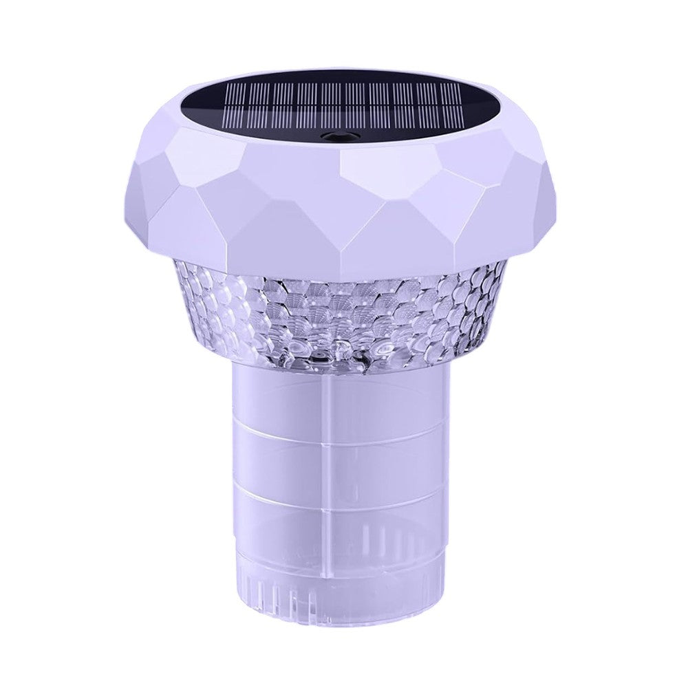 Solar Powered Disinfection Pool Light LED Floating Fountain Lamp Landscape Decoration with Remote Control