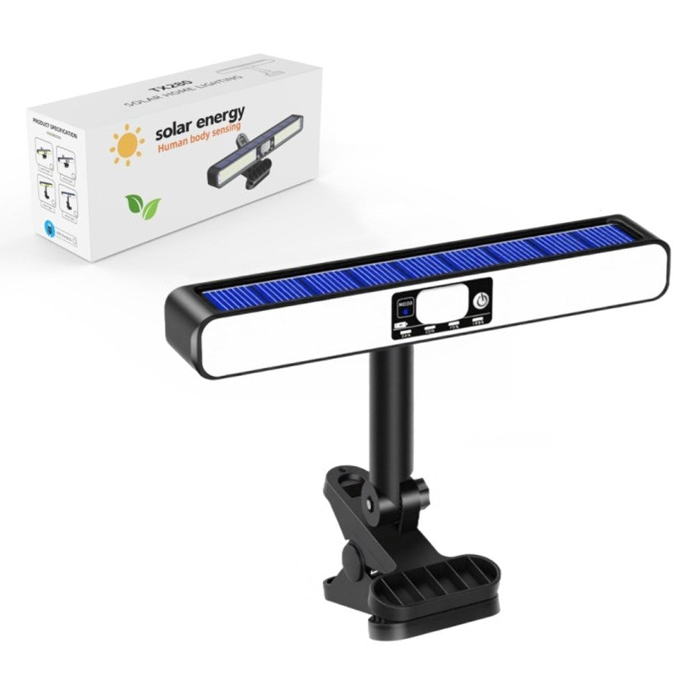 TX280 Clip On Outdoor Solar Light for Garden Pathway Fence Magnetic Motion Sensor Lamp