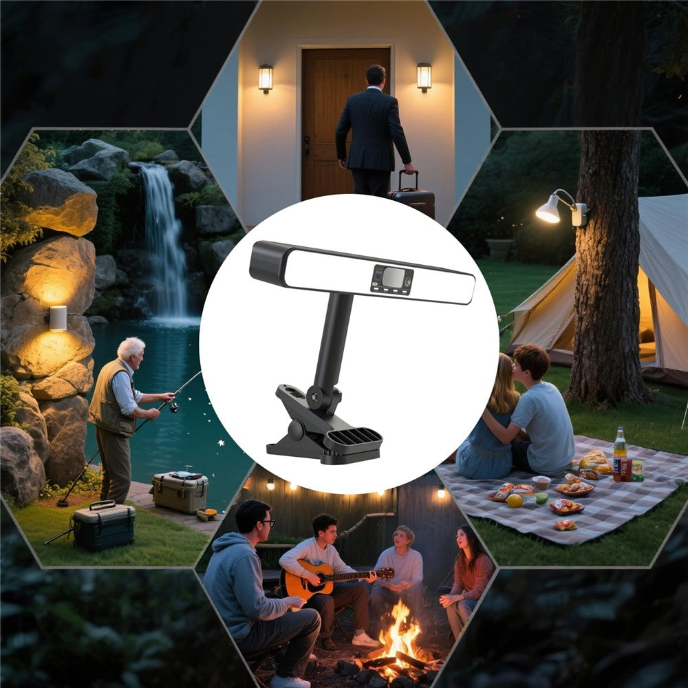 TX280 Clip On Outdoor Solar Light for Garden Pathway Fence Magnetic Motion Sensor Lamp