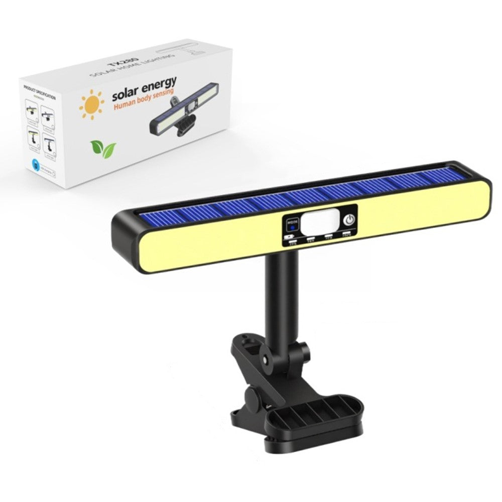 TX280 Clip On Outdoor Solar Light for Garden Pathway Fence Magnetic Motion Sensor Lamp