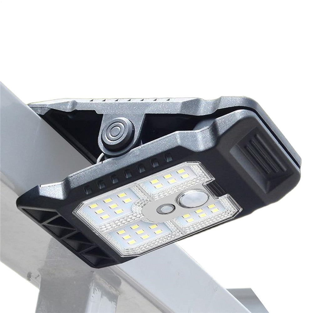 YD-21A Waterproof Solar LED Outdoor Light Clip-On Motion Sensor Wall Lamp for Garden Courtyard