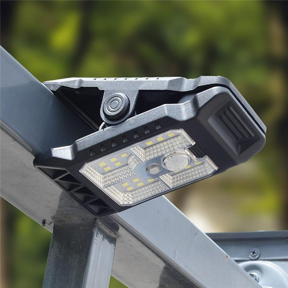 YD-21A Waterproof Solar LED Outdoor Light Clip-On Motion Sensor Wall Lamp for Garden Courtyard