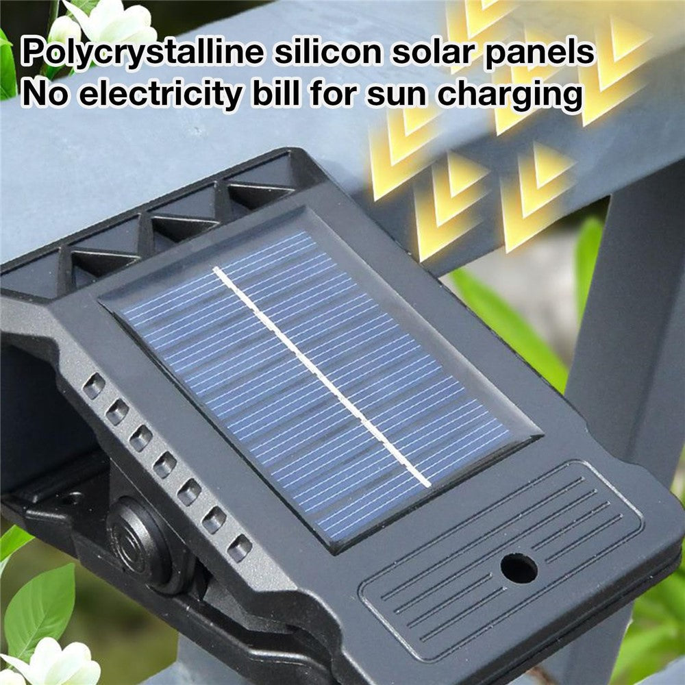 YD-21A Waterproof Solar LED Outdoor Light Clip-On Motion Sensor Wall Lamp for Garden Courtyard