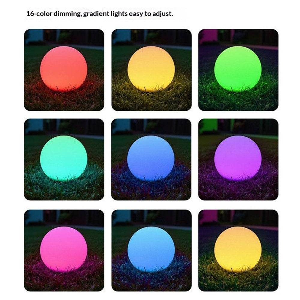 TG-JG06001 15cm Split Solar Street Light Lawn Lamp Remote Control Landscape Ambience Light for Garden Courtyard