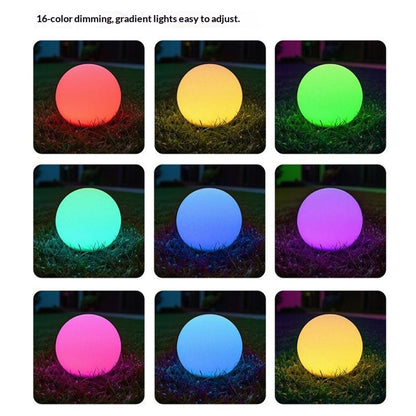 TG-JG06001 15cm Split Solar Street Light Lawn Lamp Remote Control Landscape Ambience Light for Garden Courtyard