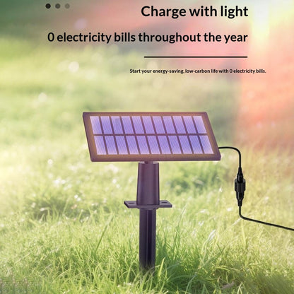 TG-JG06001 15cm Split Solar Street Light Lawn Lamp Remote Control Landscape Ambience Light for Garden Courtyard