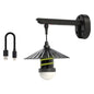 TJ-226 Outdoor Solar Powered Garden Light USB Rechargeable LED Motion Sensor Wall Lamp for Yard Patio