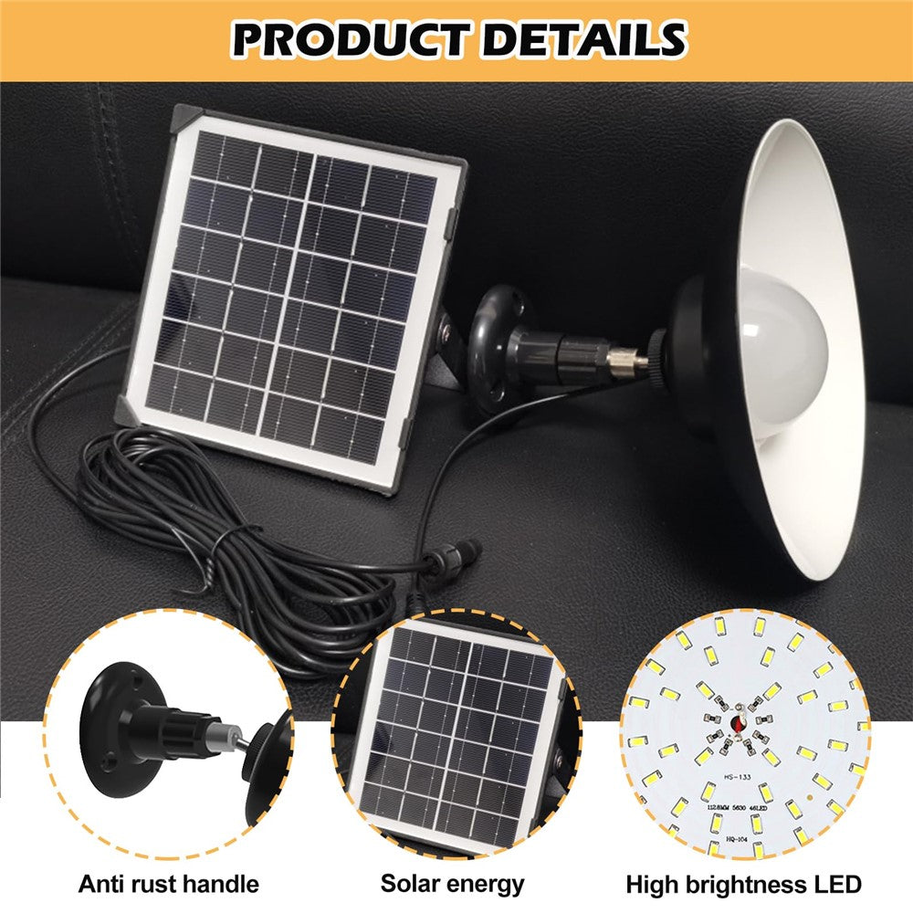 Single Head Solar Outdoor Wall Light with Remote Control Motion Sensor Lamp for Garden / Garage / Patio