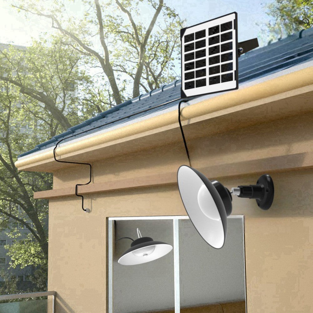 Single Head Solar Outdoor Wall Light with Remote Control Motion Sensor Lamp for Garden / Garage / Patio