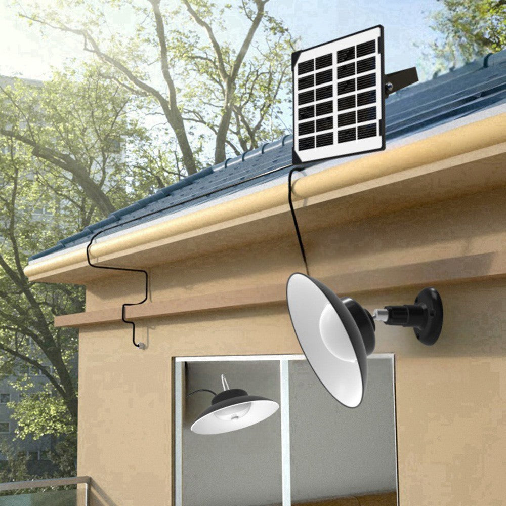 Double Head Solar Outdoor Wall Light with Remote Control Motion Sensor Lamp for Garden / Garage / Patio