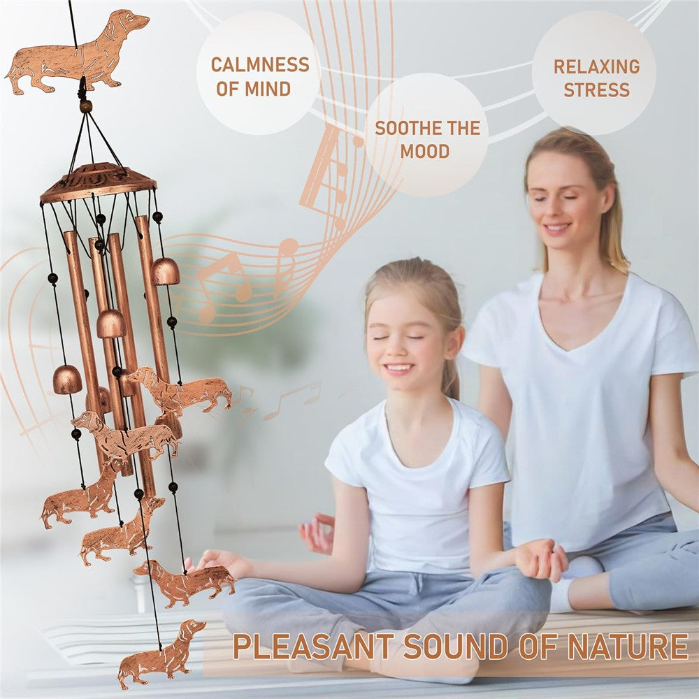 34 Inch Iron Wind Chimes Musical Garden Decor Outdoor Yard Musical Wind Bells for Garden / Patio Decor