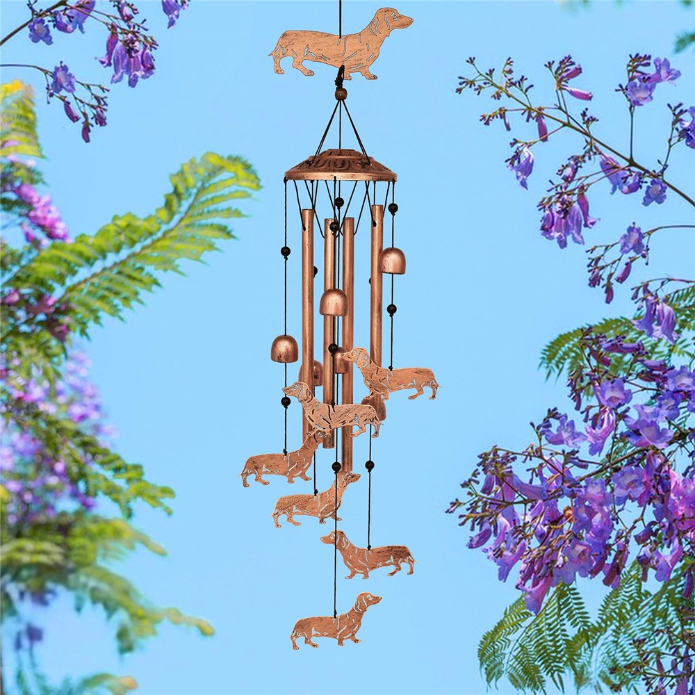 34 Inch Iron Wind Chimes Musical Garden Decor Outdoor Yard Musical Wind Bells for Garden / Patio Decor
