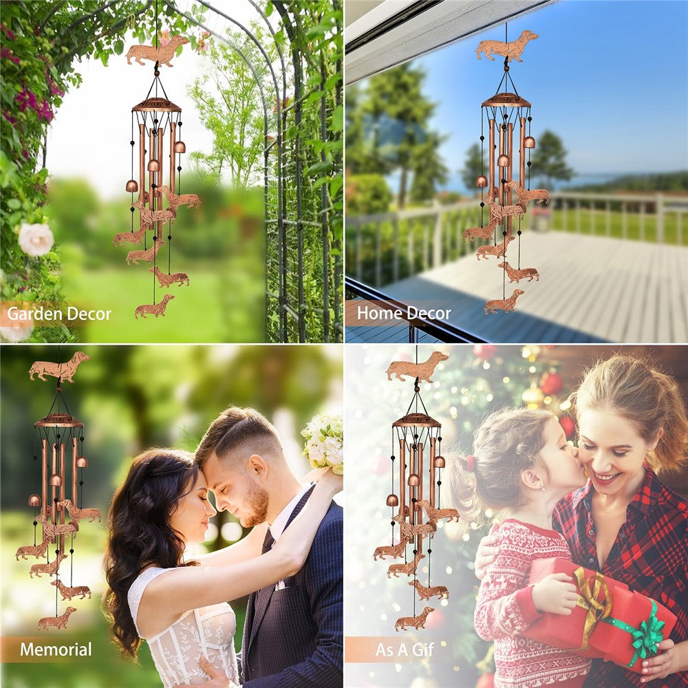 34 Inch Iron Wind Chimes Musical Garden Decor Outdoor Yard Musical Wind Bells for Garden / Patio Decor