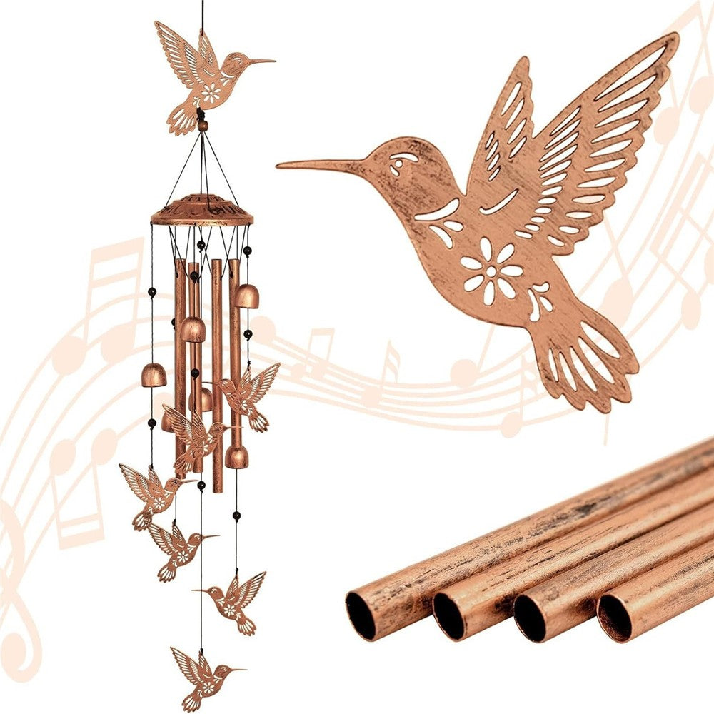 34 Inch Iron Wind Chimes Musical Garden Decor Outdoor Yard Musical Wind Bells for Garden / Patio Decor