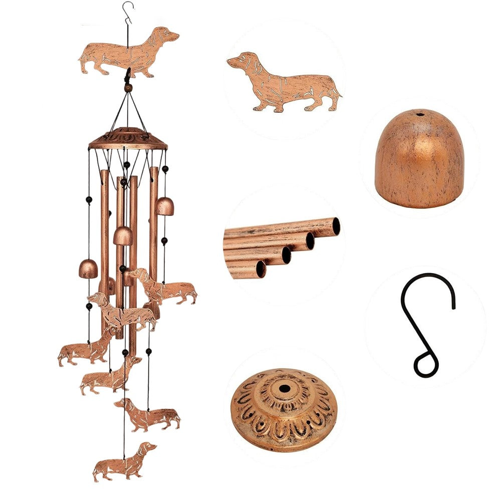 34 Inch Iron Wind Chimes Musical Garden Decor Outdoor Yard Musical Wind Bells for Garden / Patio Decor