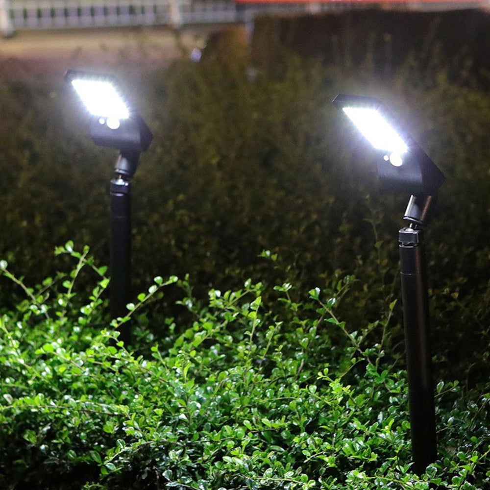 P10 Solar Powered Adjustable LED Garden Light Motion Sensor Outdoor Waterproof Lawn Lamp