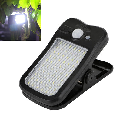 Clip-on Solar Light IP44 Waterproof 60-LED Motion Sensor Wall Lamp for Outdoor Garden