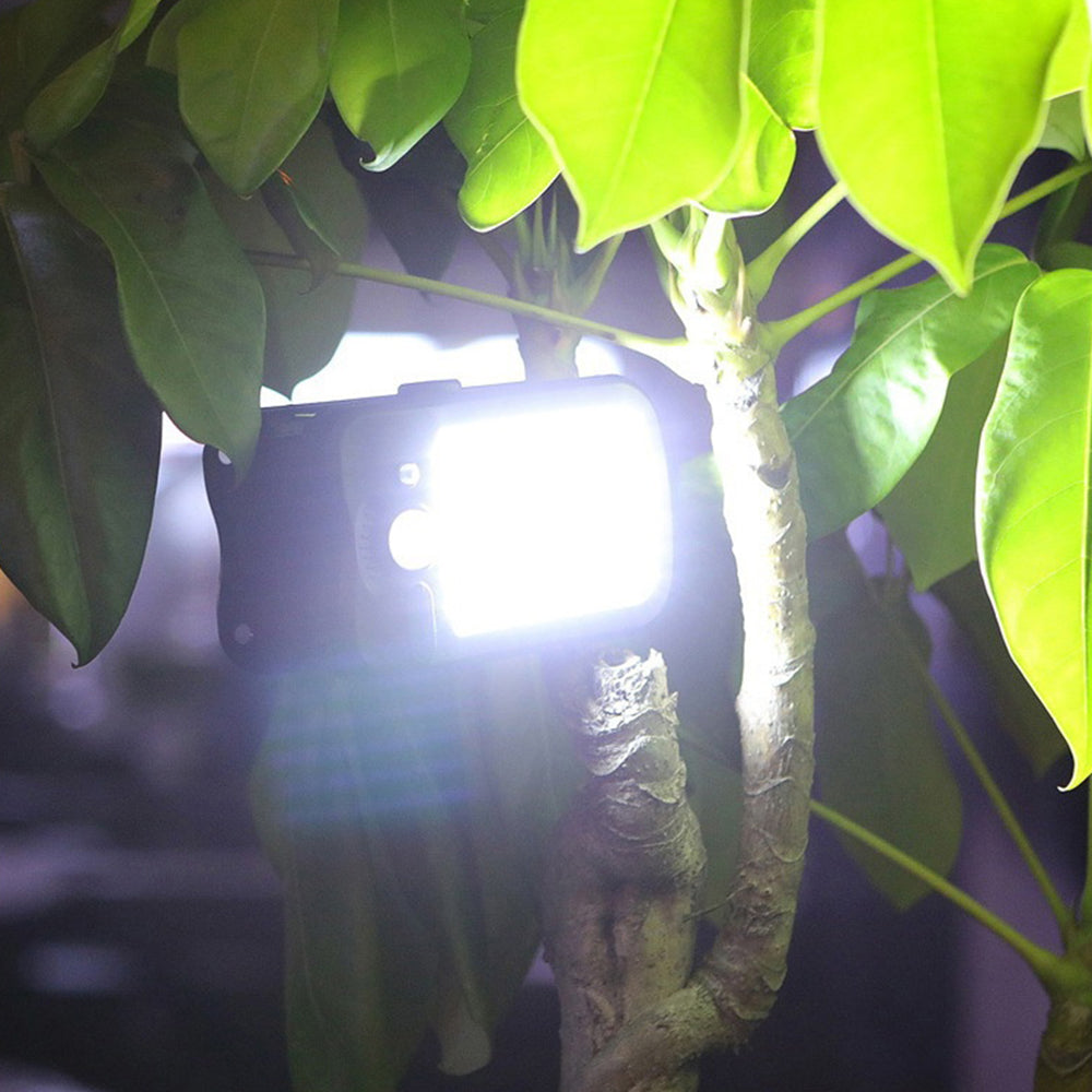 Clip-on Solar Light IP44 Waterproof 60-LED Motion Sensor Wall Lamp for Outdoor Garden