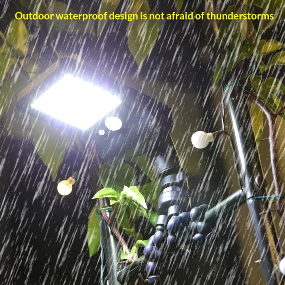 Outdoor Solar Powered Octopus Light IP44 Waterproof 60-LED Motion Sensor Garden Wall Light