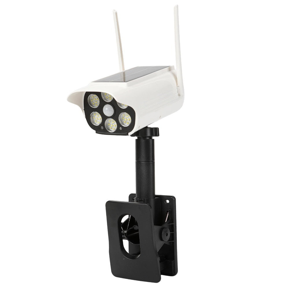 P43 Simulated Security Camera Clip-on Solar Light IP44 Waterproof Outdoor Garden LED Motion Sensor Lamp