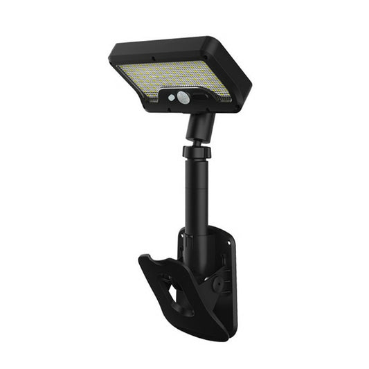 Solar Powered Garden Light IP65 Waterproof 92-LED PIR Motion Sensor Clip-on Outdoor Yard Lamp