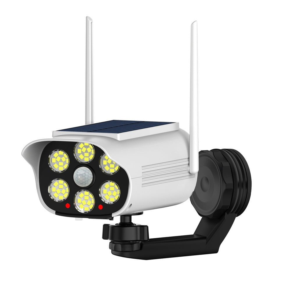 P42 Fake Camera Design Solar Security Light for Outdoor IP65 Waterproof Motion Sensor Wall Lamp
