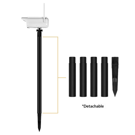 P45 Fake Security Camera Solar Powered Light Motion Sensor IP65 Waterproof Outdoor Garden LED Lamp
