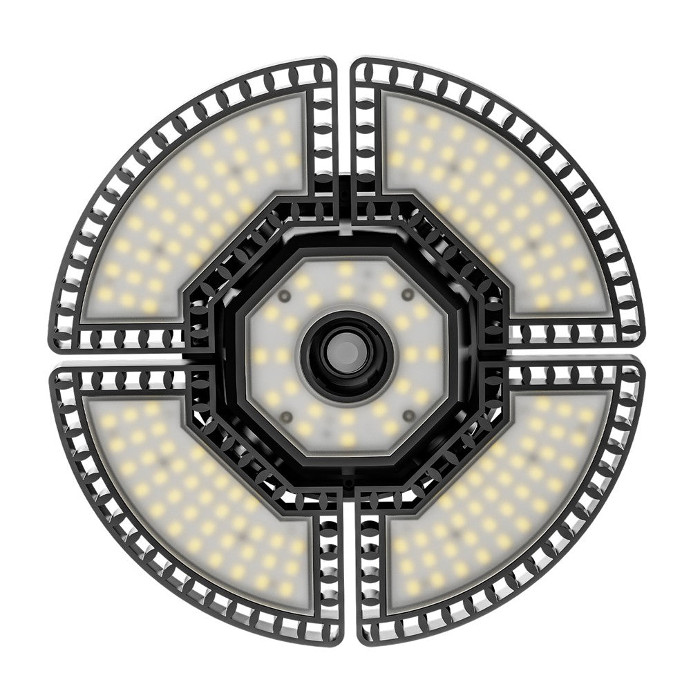 YY-53041 Outdoor 304 LED Solar Round-Shaped Driveway Lights Adjustable Angle Garden Pathway Illumination Parking Spotlights