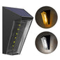 N772 2Pcs Solar Light Outdoor Waterproof Wall Lamp for Garden Street Landscape Balcony Decor