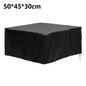 45x45x30cm Waterproof 210D Oxford Cloth Dust Cover Anti-UV Protector Cover for Printer