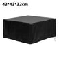 43x43x32cm Waterproof 210D Oxford Cloth Dust Cover Anti-UV Protector Cover for Printer