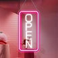 Open Sign Neon LED Light Bar Cake Shop Decor Dimmable Business Illuminated Signage