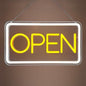 Open Sign Neon LED Light Bar Cake Shop Decor Dimmable Business Illuminated Signage