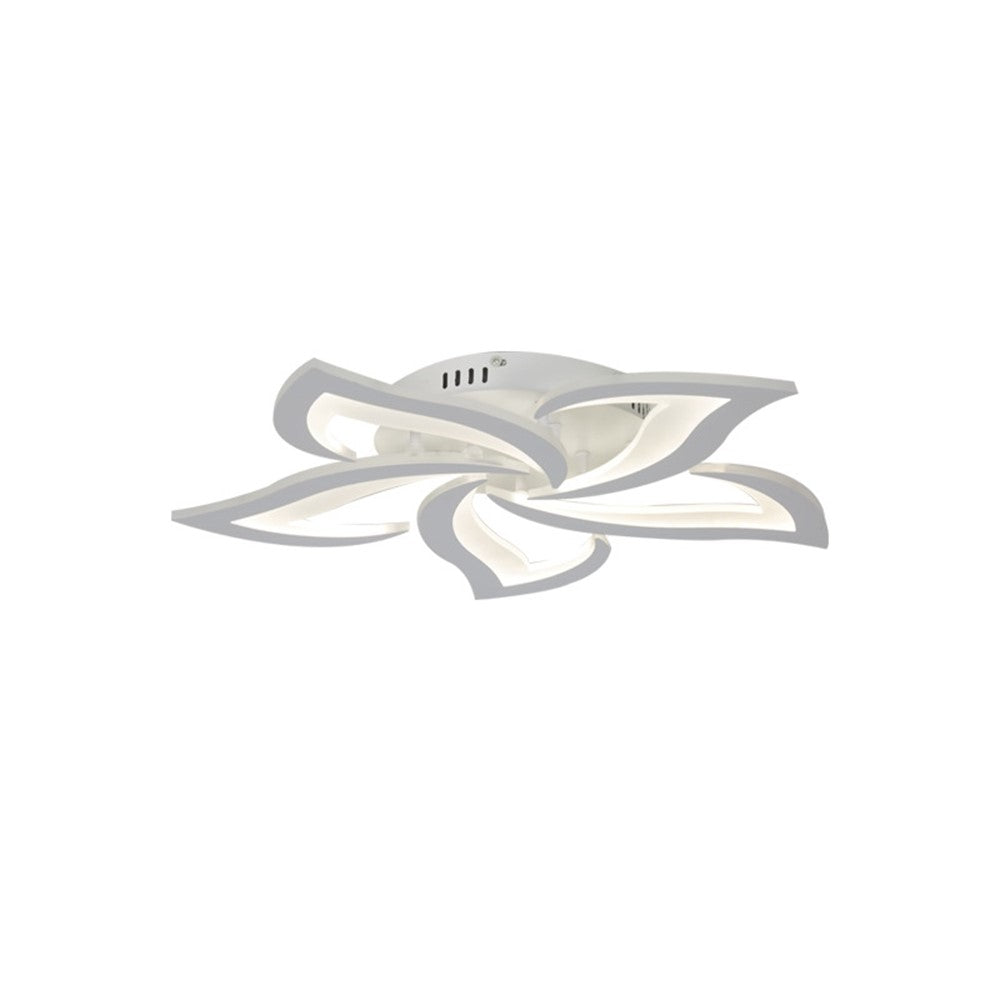 Remote Control Ceiling Light for Bedroom Living Room Modern LED Dimmable Lamp with Memory Function