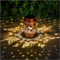 Metal Solar Lanterns IP65 Waterproof Hanging Decorative Solar Light for Yard Patio Lawn Pathway Landscape